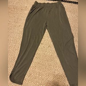 Army green joggers American eagle